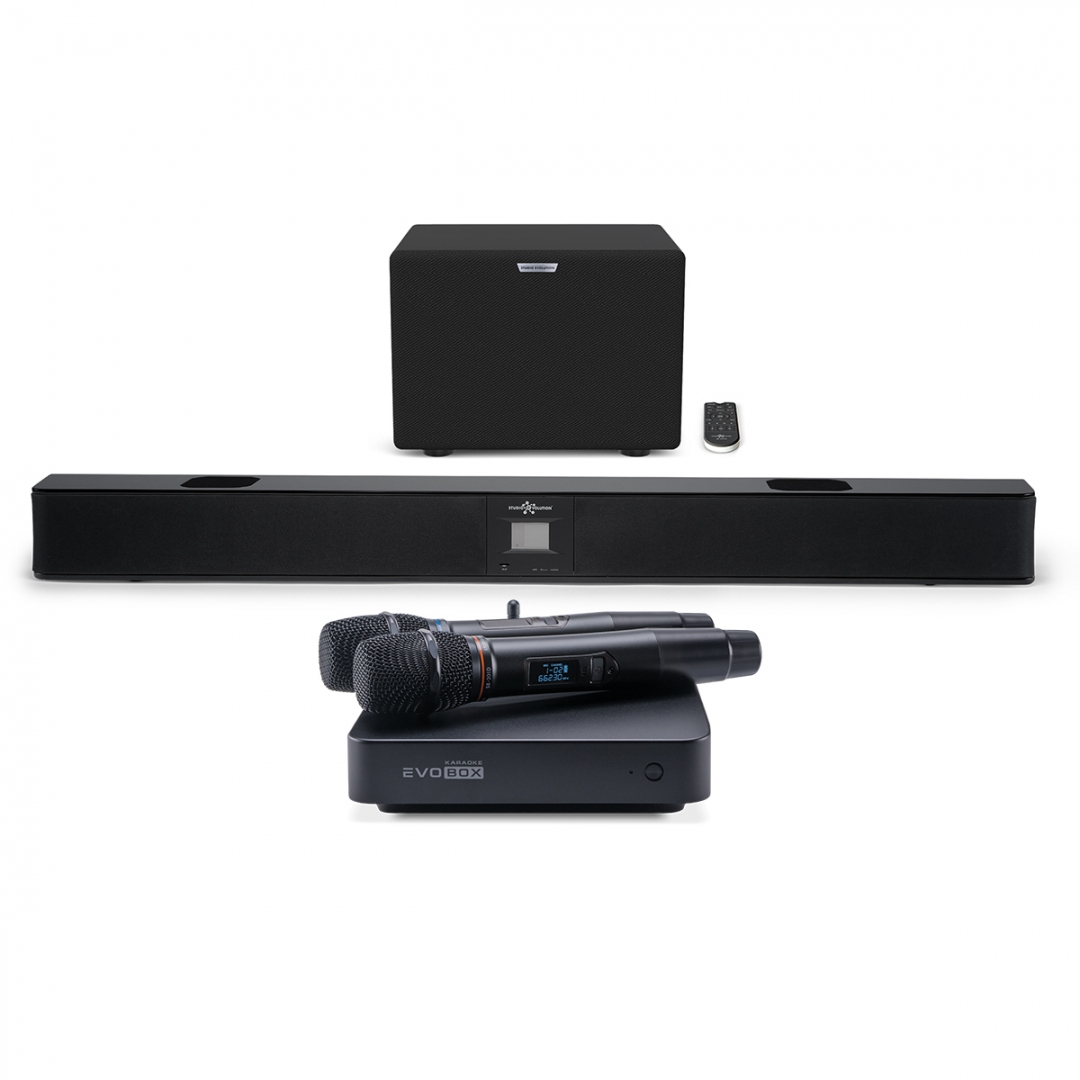 караоке-комплект EVOBOX Plus + EvoSound Bar (саундбар с караоке) в Темрюке