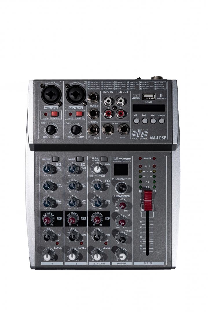 SVS Audiotechnik mixers AM-4 DSP Аналоговый микшерный пульт, 4-канала в Темрюке