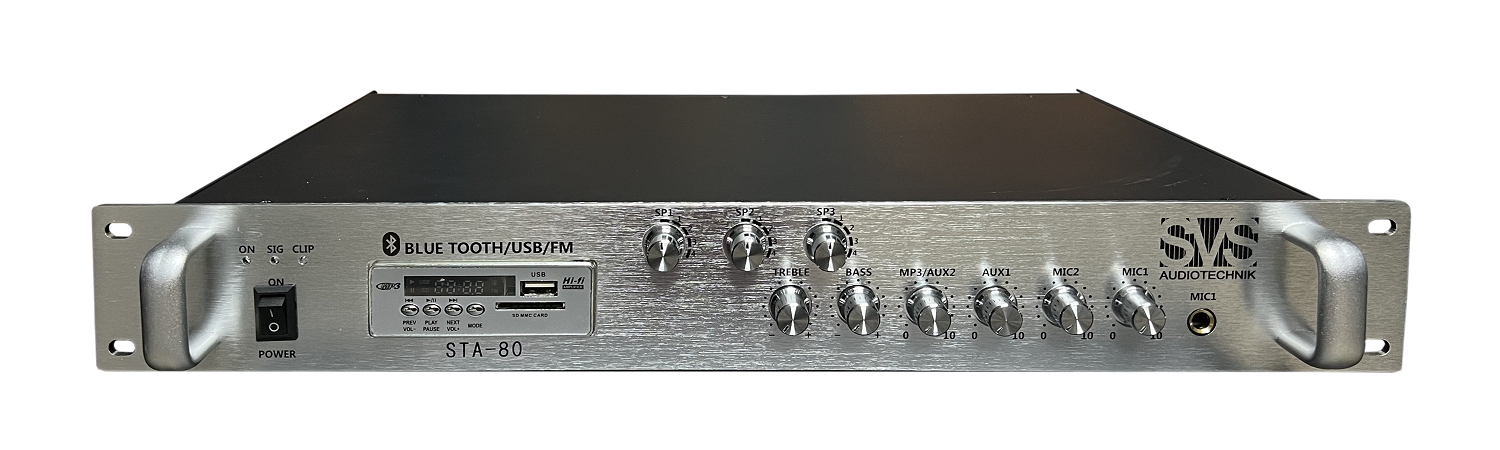 SVS Audiotechnik STA-80 Микшер-усилитель для систем Public Address в Темрюке