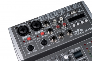SVS Audiotechnik mixers AM-4 DSP Аналоговый микшерный пульт, 4-канала в Темрюке